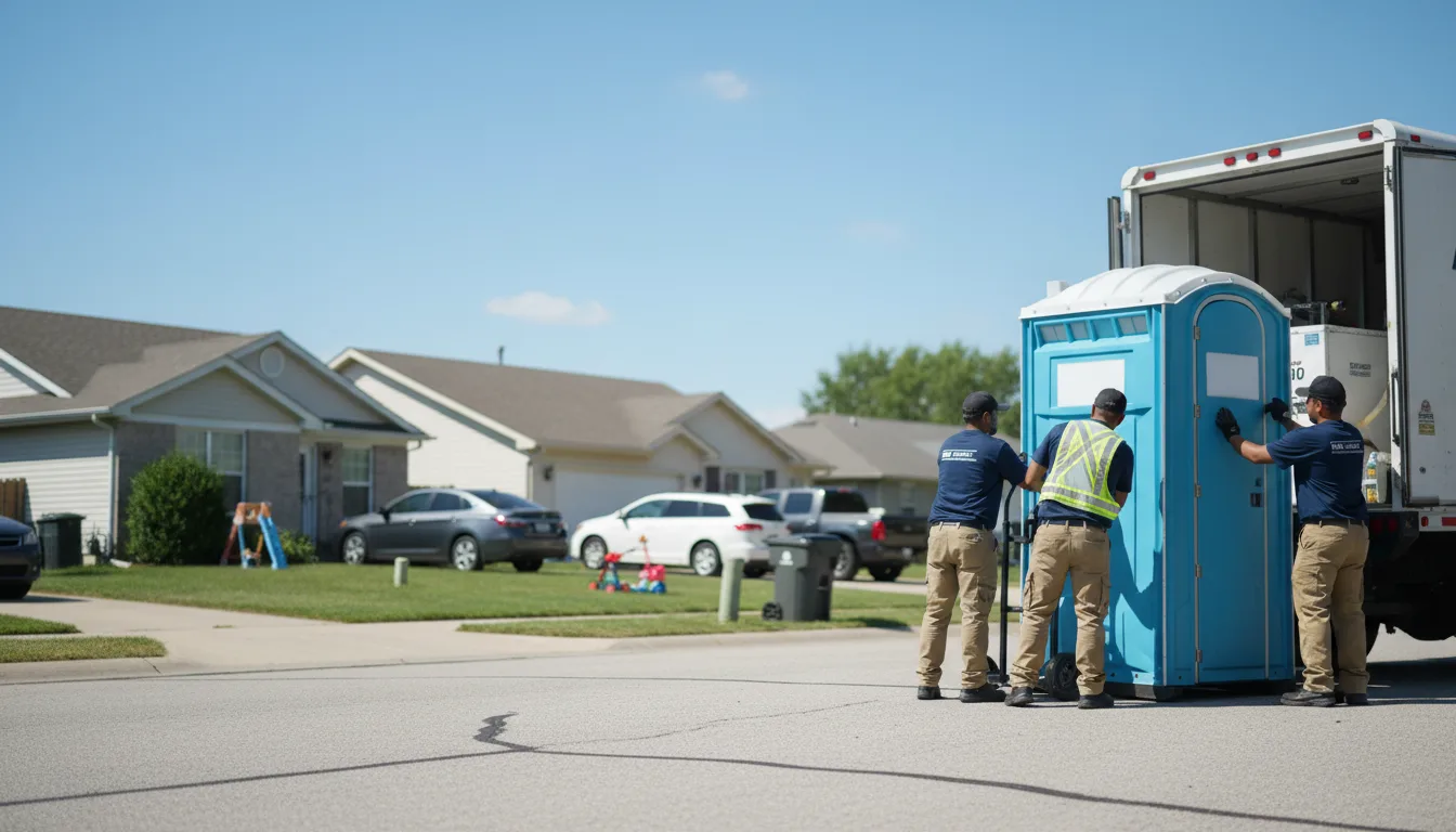 Standard Porta Potty Rentals in Newark, OH near me